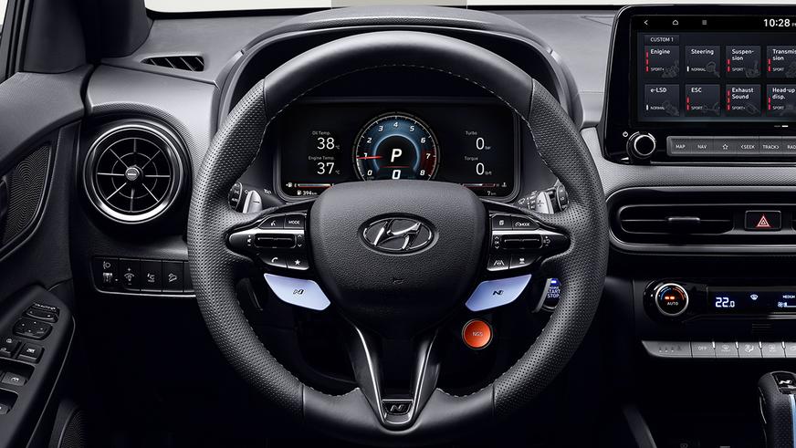 Hyundai Kona N: 290 л. с. и 5.5 сек. до сотни